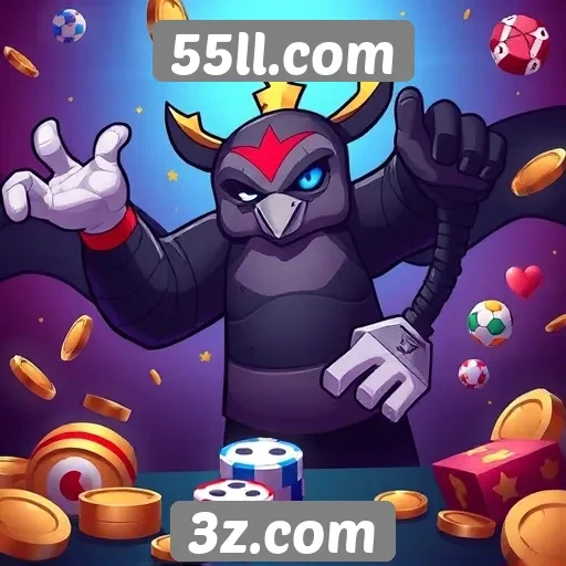 Comparativo de jogos disponíveis em 55ll.com